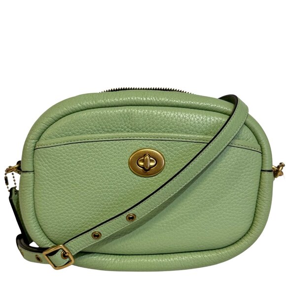 Coach Handbags - Coach Green Camera Bag